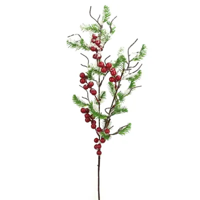 Produktbild von Schneeast mit roten Pfeilen 65 cm