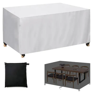 Produktbild von Abdeckhaube Gartenmöbel Rechteckig Oxford Gewebe Wasserdicht Anti-UV 140x140x85cm