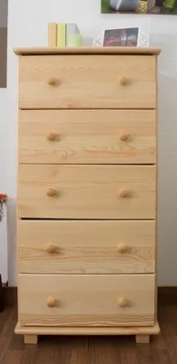 Produktbild von Kommode Massivholz 030 - Abmessung 120 x 60 x 42 cm (H x B x T)