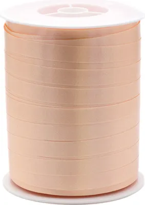 Produktbild von Geschenkband Ringelband 10mm x 250m Rolle Beige