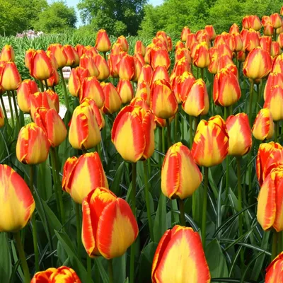 Image de Tulipes Banja Luka bulbes de fleurs 50 pièces.