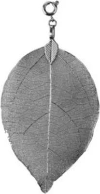 Produktbild von Anhänger - Bodhibaum - Buddhablatt - grau