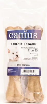 Produktbild von Canius Kauknoch Natur 21cm 2St