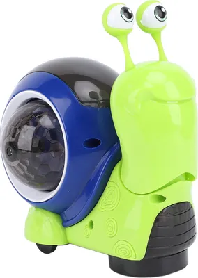 Produktbild von Baby Electric Snail Toy Dazzling Light Music Cute Improve Hands On Ability Electronic Animal Crawling Toy