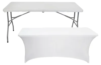 Produktbild von Klapptisch 150 cm mit Serviertuch