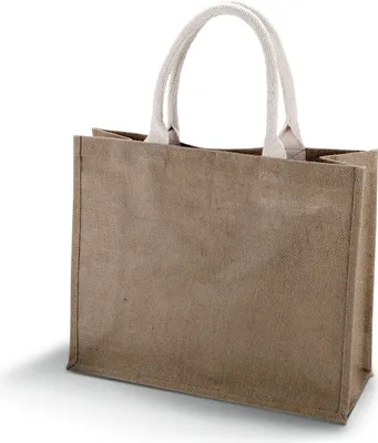 Obrázek produktu pro Dámská jutová plážová taška Kimood RW5614 (jedna velikost) (Cappuccino)