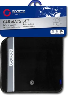 Produktbild von SPARCO Universal-Fußmatten 03763BAR Vorne und Hinten
