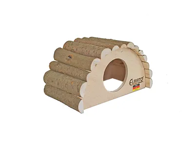 Produktbild von Elmato 10392 Hamsteriglu Hamsterhaus Schlafplatz Unterschlupf, 20x12x13cm