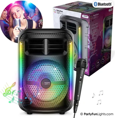 Produktbild von PartyFunLights Karaoke Party Speaker with Light Effects