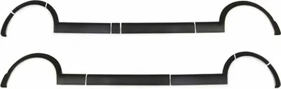 Produktbild von Radlaufschutz Kotflügel für VW T5 2003-2015 L2 Langer Radstand ABS Schwarz 11tlg