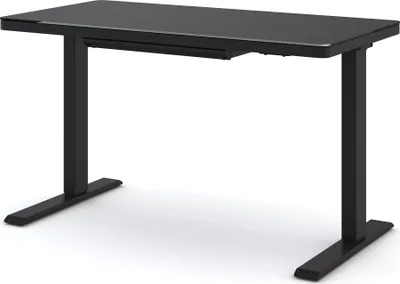 Produktbild von ASSMANN Höhenverstellbarer Schreibtisch Vindaro Schwarz, 120x60cm, Memoryfunktion, 2-fach-Motorik