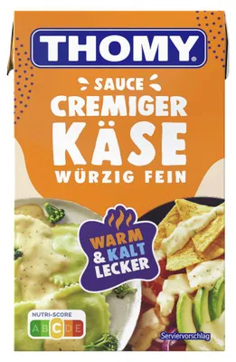 Zdjęcie produktu dla Thomy Les Sauces Kremowy sos serowy o kremowej konsystencji, opakowanie 250 ml