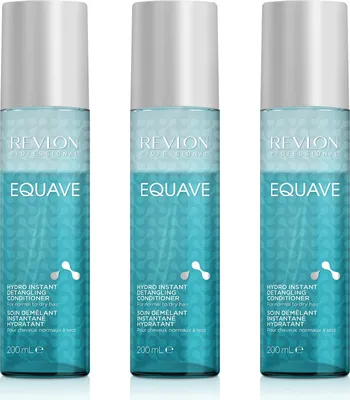 Produktbild von Equave Hydro Instant Detangling Conditioner 3x200 ml