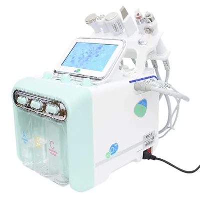 Immagine prodotto di Dispositivo di idrodermabrasione - Apparecchio per trattamenti viso - 6 funzioni - Senza maschera - Elettrico - 220 V - Pulizia profonda - Ringiovanimento della pelle