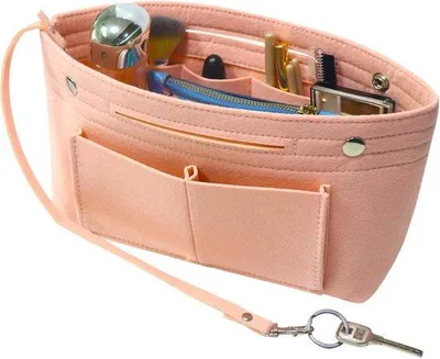 Produktbild von Famanu Handtaschen-Organizer mit Schlüsselanhänger - Rosa - Klein