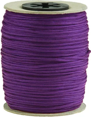100m Schmuckschnur Polyesterschnur 1,5 mm lila