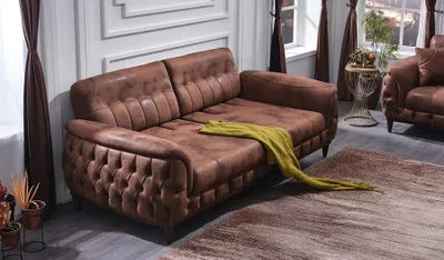 Immagine prodotto di Divano di design a 3 posti in pelle moderno divano divano a tre posti soggiorno