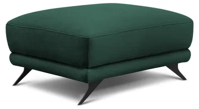 Produktbild von Stilvoller Hocker ZARIN – dunkelgrün