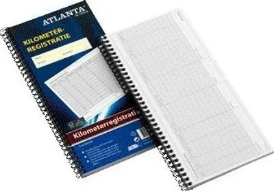 Image de Quantore - Carnet kilométrique Djois 40x2 feuilles avec spirale | 5 pièces