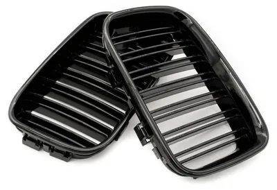 Immagine prodotto di Griglia del radiatore BMW 3 E36 doppia, nero lucido