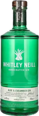 Produktbild von Whitley Neill Aloe & Cucumber Gin 700ml 43% Vol.