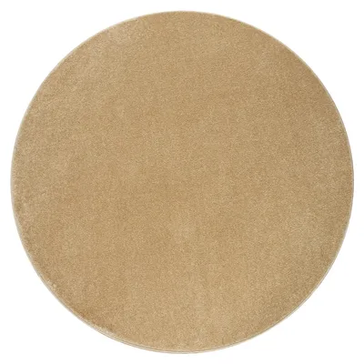 Produktbild von TT Home Wohnzimmer Teppich Kurzflor Unifarbendes Design Modern Und Zeitlos Größe 120 cm Rund