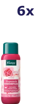 Productafbeelding van 6x Kneipp Crèmebad 400ml Rozenzachte Verwennerij