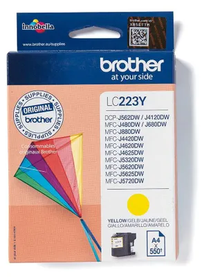 Immagine prodotto di Brother LC223Y - Giallo - originale - Cartuccia d'inchiostro