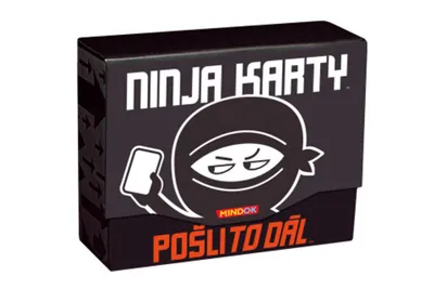 Obrázek produktu pro Mindok Ninja karty: Pošli to dál!