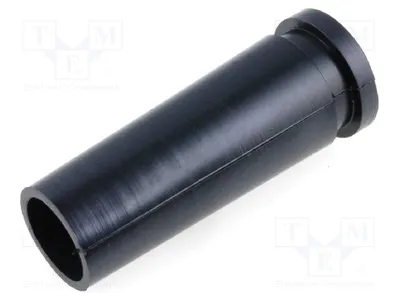 Produktbild von 10x Knickschutztülle schwarz Durchführungen PVC