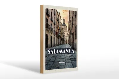 Produktbild von Holzschild Reise 20x30cm Salamanca Architektur Tourismus