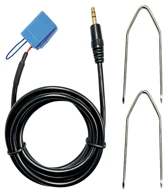AUX-Adapter für Autoradio, 3,5 mm, 150 cm, mit 2 Ausbauschlüsseln