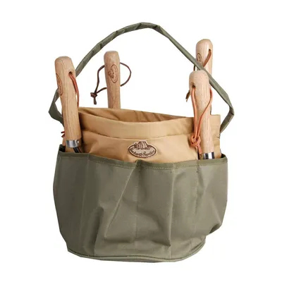 Zdjęcie produktu dla Esschert Design | Torba ogrodowa - 28x26 cm - Organizer z 8 przegrodami - Praktyczny i wszechstronny