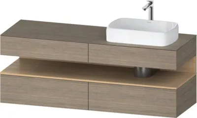 Produktbild von Duravit QA4778030350000 QAT KWTU WH Ek. 1600x550x600 Ei Tra
