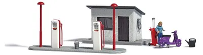 Produktbild von Busch A-Set: Tankstelle H0 7832