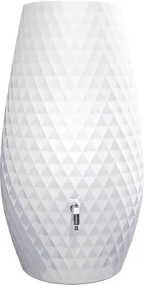 Produktbild von Garantia Regentonne Triagon 2in1 oval inkl. Pflanzschale 230 L arctic
