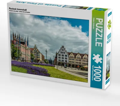 Produktbild von Calvendo Rostock Innenstadt 1000 Teile Puzzle quer 640x480mm, Gödecke Dieter; 7402683
