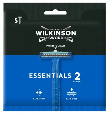 Produktbild von Wilkinson Extra2 Herrenrasierer - Präzisions-Einwegrasierer, 5er Pack