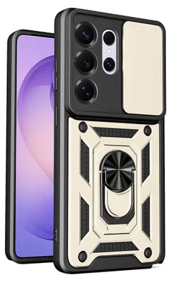 Obrázok produktu pre Techsuit - CamShield Series puzdro s posuvným krytom fotoaparátu pre Samsung Galaxy S26 Ultra - zlaté