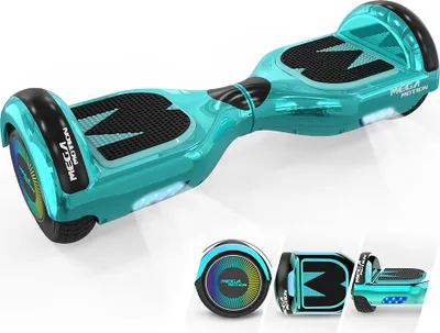 Produktbild von Mega Motion Balance Scooter A03, 6.5" Hoverboards für Kinder Balanceboard mit Bluetooth LED-Leuchten