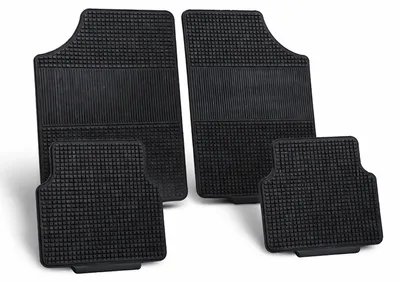 Imagen del producto de Alfombrillas para coche, universales, juego de 4 unidades, 61x45 cm, color , antideslizantes