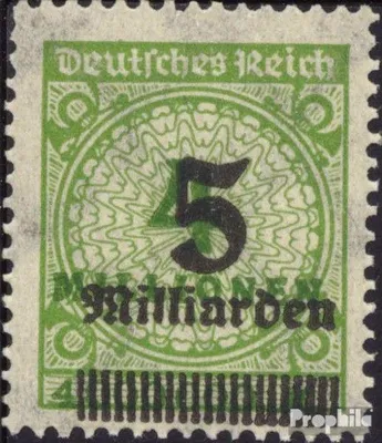 Produktbild von Briefmarken Deutsches Reich 1923 Mi 333 gestempelt Hochinflation