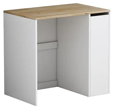 Obrázek produktu pro Skříň na pračku se 3 policemi, bílá 93,5 x 88,5 cm