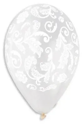 Produktbild von Pastellfarbene, hochwertige, transparente Ballons, 5 Stück - Godan