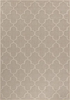 Produktbild von Carpetsale24 In & Outdoor Teppich Skandi Boho Stil Einfarbig Flachgewebe Wetterfest Wohnzimmer Balkon Terrasse Küchenteppich, Grösse: 80x150 cm