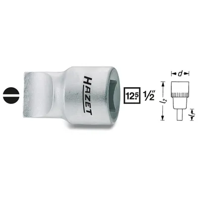 Produktbild von Hazet 980-2X13 Schraubendreher-Einsatz 12,5 (1/2")