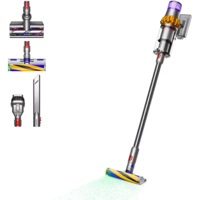 Produktbild von Dyson V15 Detect Absolute Stovsuger Pind/handholdt Gul/nikkel