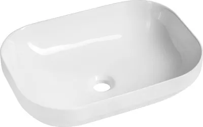 Obrázek produktu pro EVORA umyvadlo na desku, keramika, 50,5x37cm, bílá