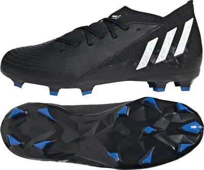 Produktbild von Adidas PREDATOR EDGE.3 FG J CBLACK/FTWWHT/VIVRED 31