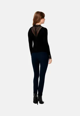 Produktbild von ONLY 15207788, Top (Kleidung), Erwachsener, Weiblich, Schwarz, S, Langärmlig